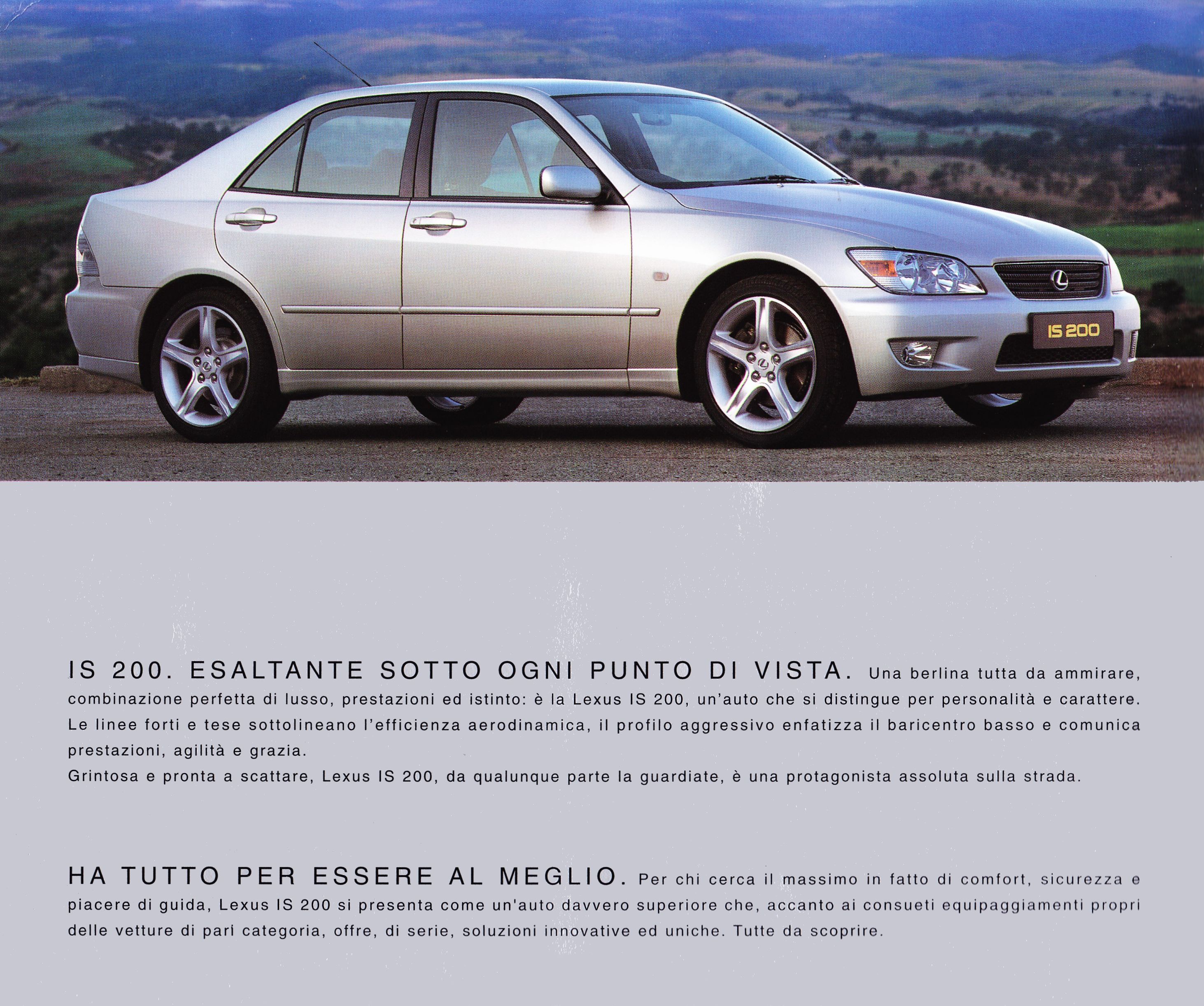 1999 Lexus IS brochure